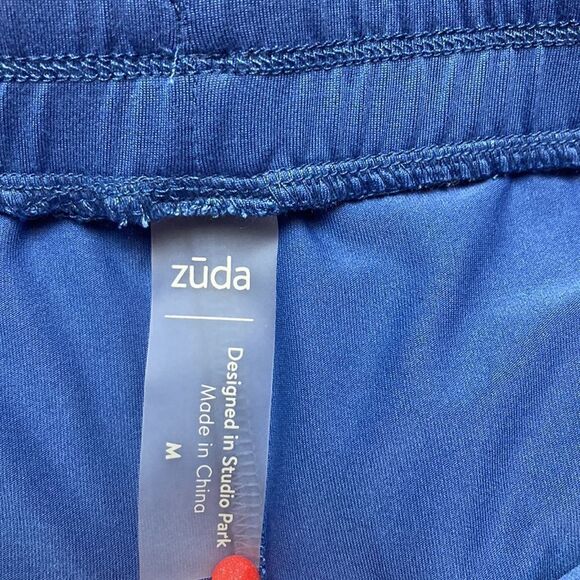 Zuda Z Cool Jersey Skort Pull-on w/ Drawstring and Pockets- Active blue - Picture 7 of 10